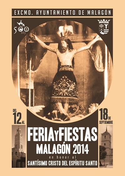 Feria y Fiestas en honor al Santísimo Cristo del Espíritu Santo 2014 Malagón